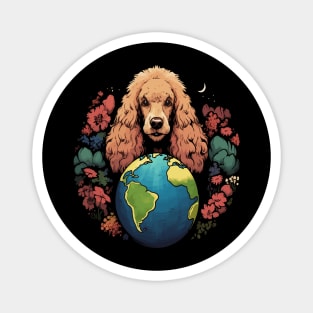 Poodle Earth Day Magnet